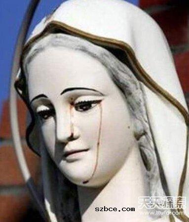 全球10大惊人未解之谜：圣母像竟流泪