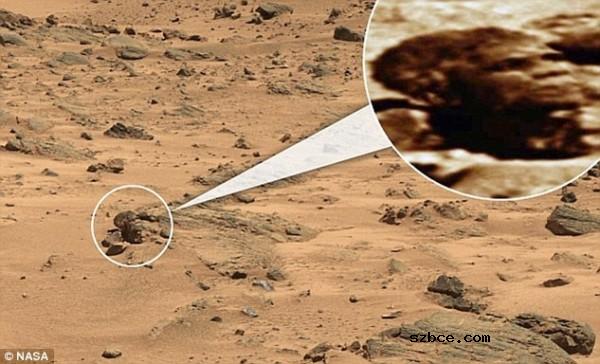 火星表面现“棺材”：UFO猎人称古代文明遗物[组图]